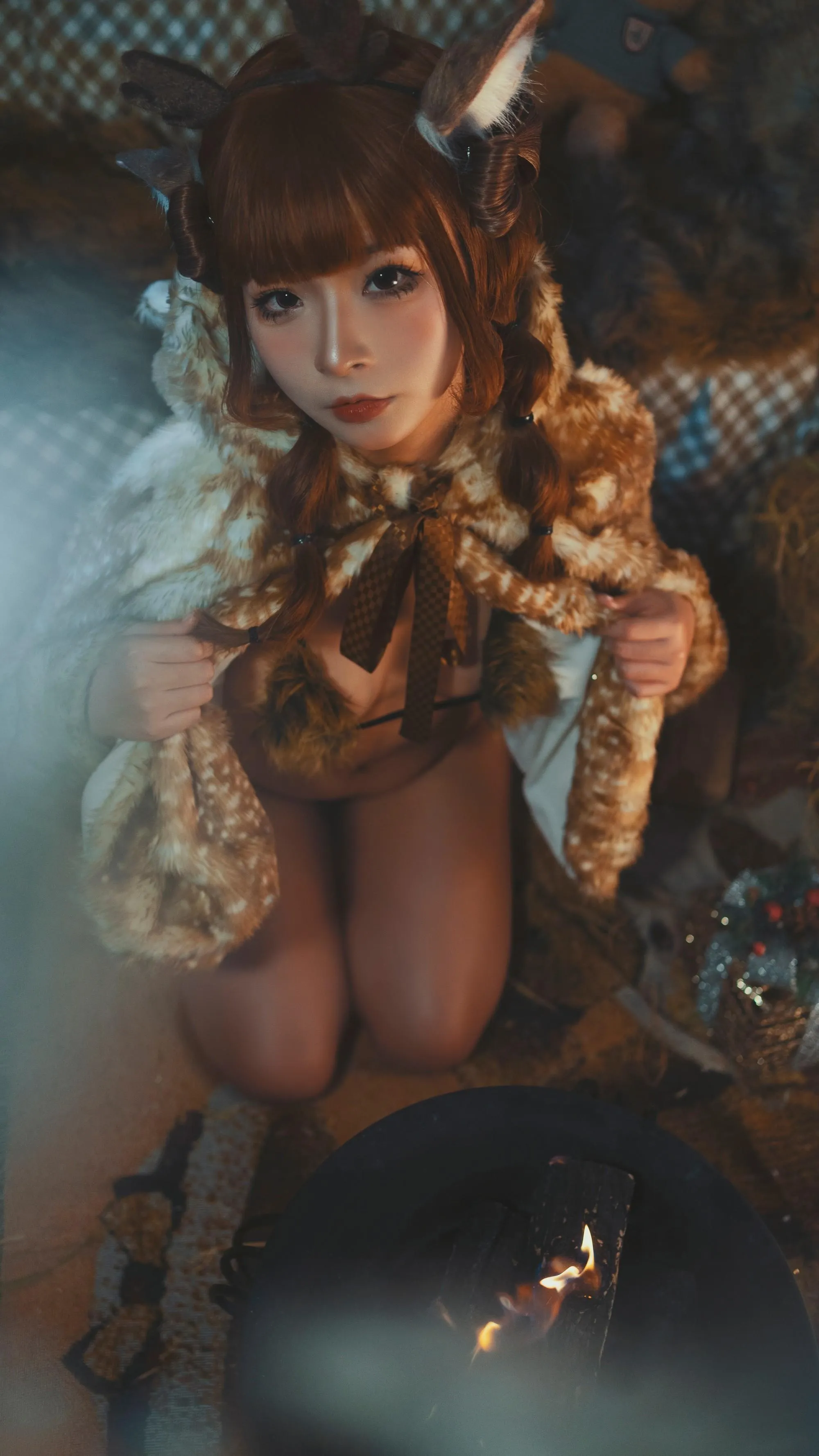 yuuhui玉汇 – NO.011 圣诞麋鹿兽耳 [110P]插图7